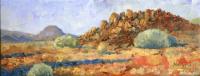 Africa,African,Landscape,Oil painting,Namibia