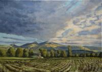 Landscape, English,Wales,Oil Painting