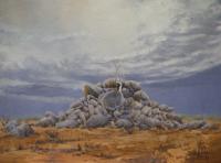 Africa,African,Oil painting, Landscape,Namibia