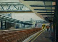 Paul Apps,En Plein Air,Ashford,Kent,Railway Station