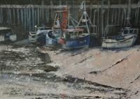 Rye,Painting,Oil,Paul Apps,Boats