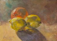 Paul Apps,Still Life,Fruit,Alla Prima